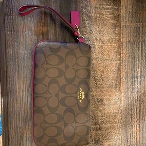 Coach wristlet/wallet